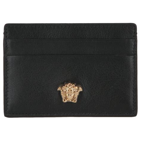 cards versace teatro|Versace Medusa Leather Card Case .